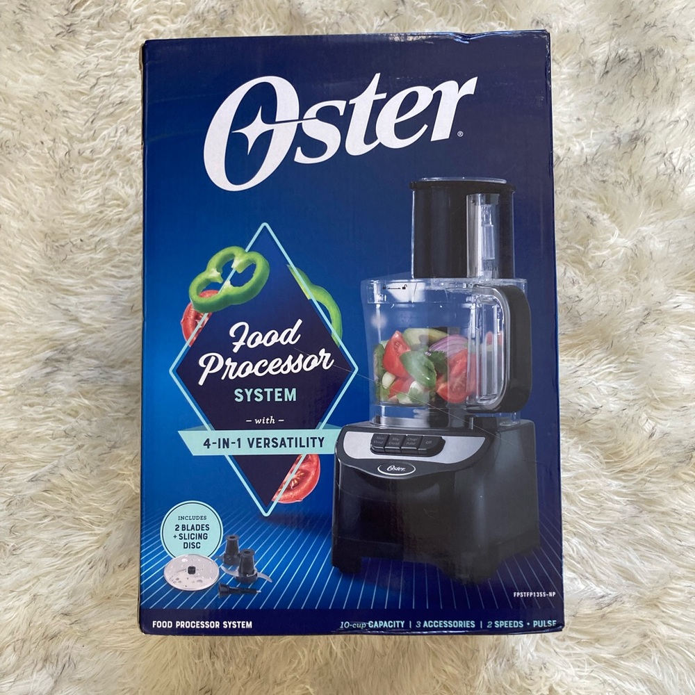 Oster Food Processor | 10-Cup | NEW IN BOX!